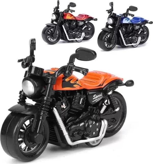 Ctoy Oyuncak Çek Bırak Motorsiklet K182A1 (12 Li Paket) - Image 1