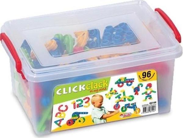 Dede Oyuncak Clack Lego Puzzle Küçük Boy Box 96 Parça 03144 - Image 1