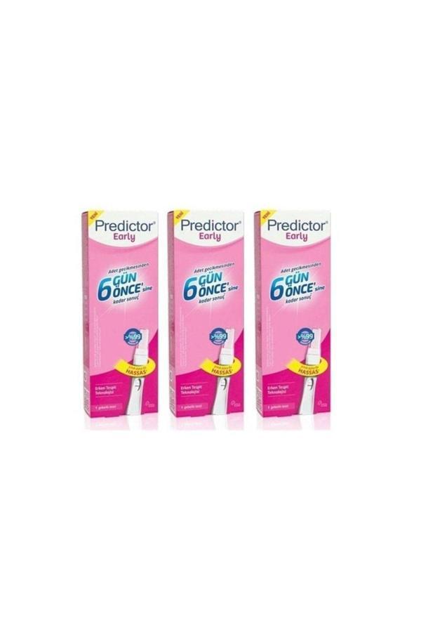 Early Erken Gebelik Testi 1 Test X 3 Paket - Image 1