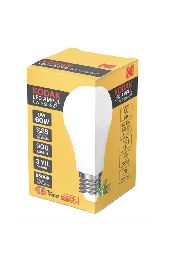 20 Adet Kodak 9 W Led Ampul 6500 K Beyaz Işık - Image 1