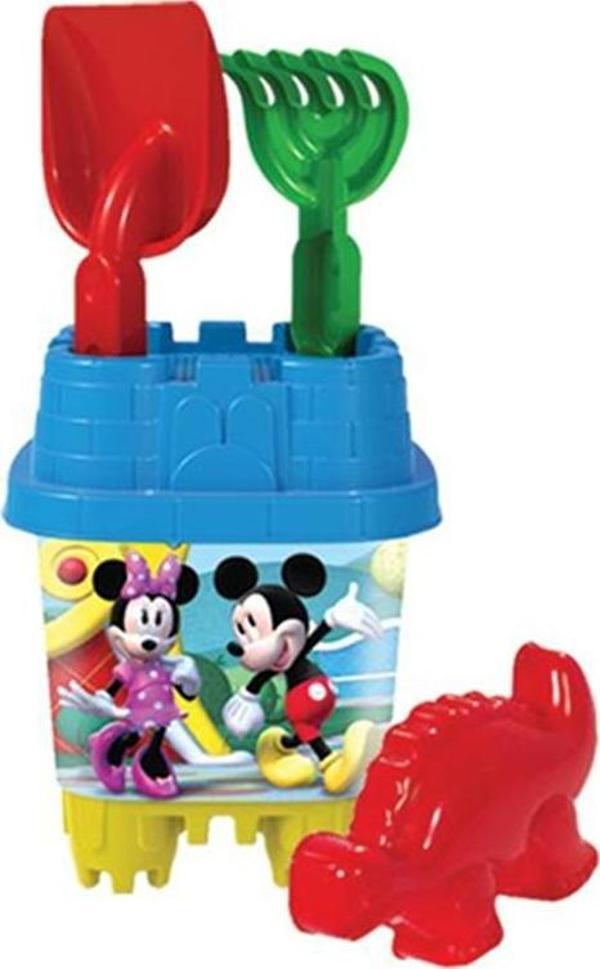 Dede Oyuncak Mickey Mouse Küçük Kale Kova Plaj Seti 01562 - Image 1