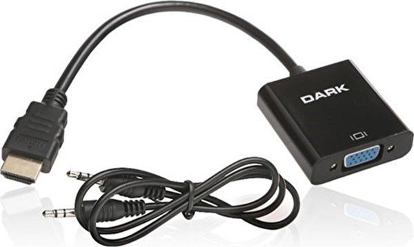 Dark Hdmi - Vga Ve Ses Aktif Dijital - Analog Dönüştürücüsü DK-HD-AHDMIXVGA - Image 1