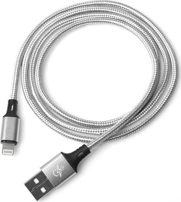 Dark Lightning Örgülü Quick Charge Destekli Şarj ve Data Kablosu 1 Metre DK-CB-LT100 - Image 1