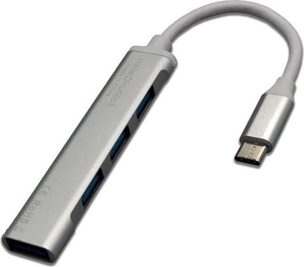 Dexim Usb-Typ-C To 4 Port Usb-A Hub Dhu0003-Elite - Image 1