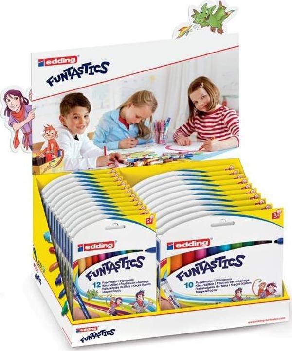 Edding Keçeli Kalem 14-15 Funtastics Dispanser Ed14-15Disp2299 51.203 - Image 1