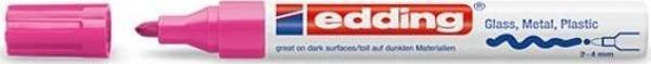 Edding Markör Boya Dekor Kalemi Yuvarlak Uçlu 2-4Mm Pembe ED75009CR (10 Lu Paket) - Image 1