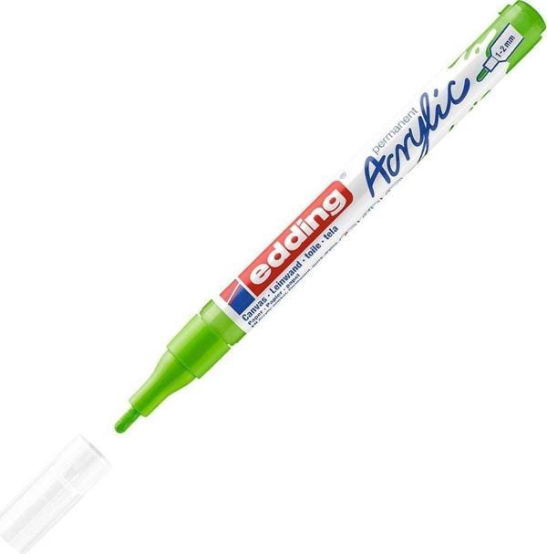 Edding Markör Kalem Akrilik İnce Uçlu Sarı-Yeşil 927 (10 Lu Paket) - Image 1