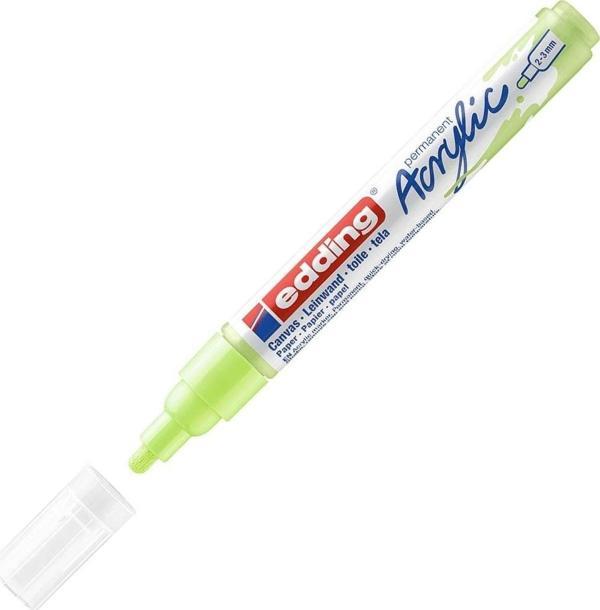 Edding Markör Kalem Akrilik Orta Uçlu Pastel Yeşil 917 (10 Lu Paket) - Image 1