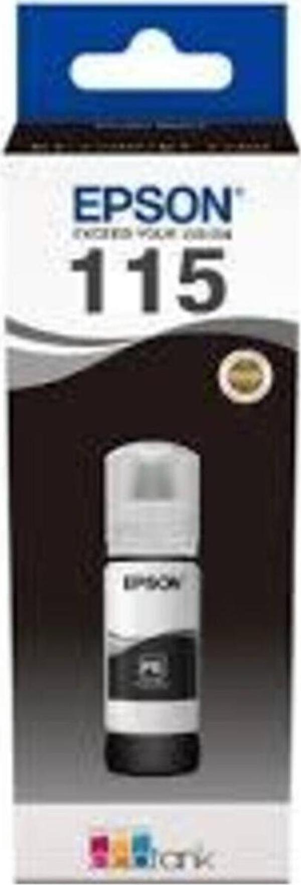 Epson 115 Photo Black Foto Siyah Şişe Mürekkep T07D14A L8160-L8180 - Image 1