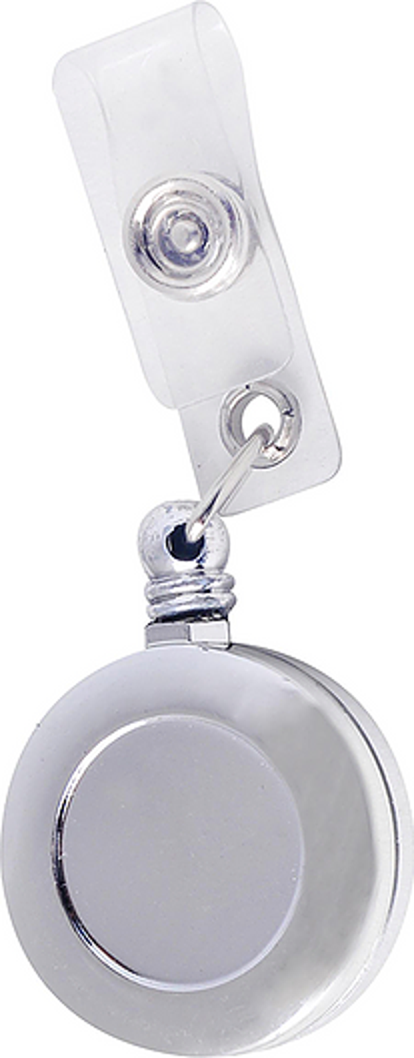 Factory Yaka Kartı Askı Yoyo Metalize Krom 700M (50 Li Paket) - Image 1