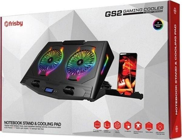 Frisby Rgb Gs2 Notebook Soğutucu Stand (2 X 140Mm Fan) Fnc-5250St - Image 1