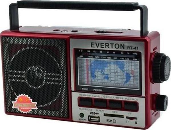 Everton Rt-41 Fm-Usb-Tfcard Bluetooth Nostaljik Radyo - Image 1