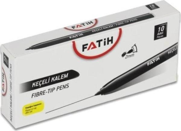 Fatih Keçeli Kalem Ofis Tipi Siyah Fa34035Kkos10 (10 Lu Kutu) - Image 1
