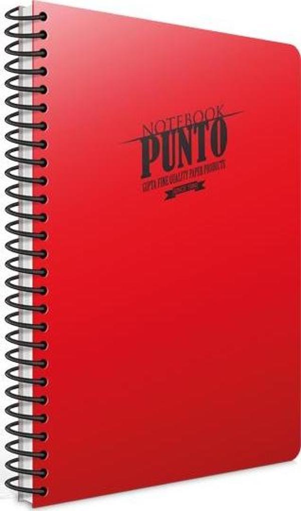 Gıpta Punto A4 Spiralli Pp Kapak Defter 120 Yaprak Kareli (3 Lü Paket) 6539 - Image 1