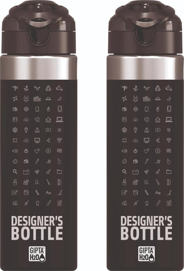 Gıpta Designers H20 Bottel Tritan Matara (Suluk) 630Cc (Karışık Renk) K7524 - Image 1