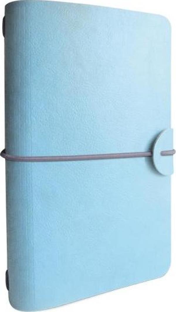 Gıpta Trio A6 3 Bölümlü Deri Kapak Defter 144 Yaprak Çizgili + Kareli + Noktalı 4134 - Image 1