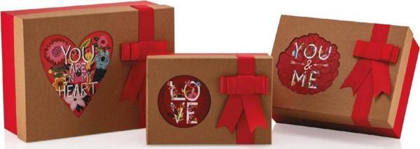 Gıpta Valentines Rectangular Witc 3 Lü Hediye Kutusu Seti BX0053 - Image 1