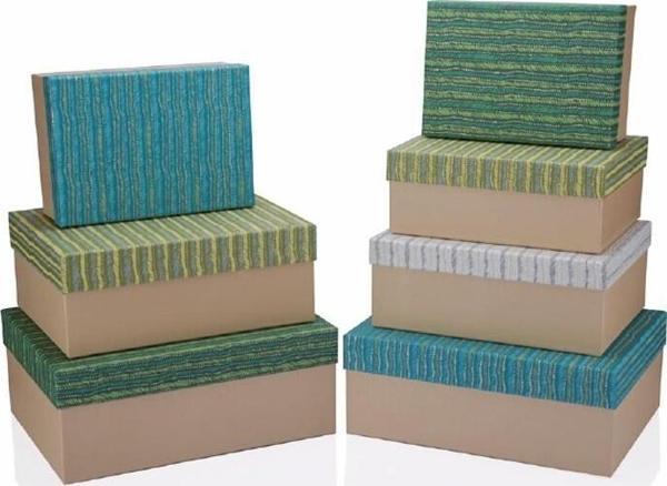 Gıpta Hediye Kutusu Bondy Dikdörtgen (7 Li Paket) Bx80410 - Image 1