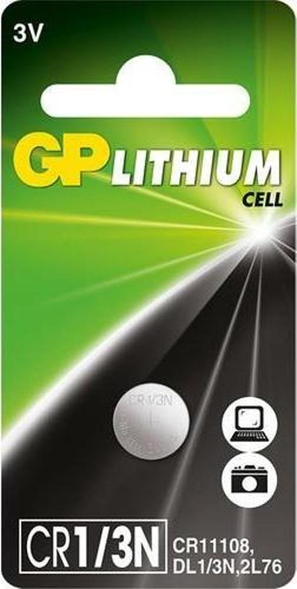 GP Cr1-3N 3V Lityum Cell Hafıza Düğme Pil Gpcr1-3N-C1 Tekli Paket - Image 1