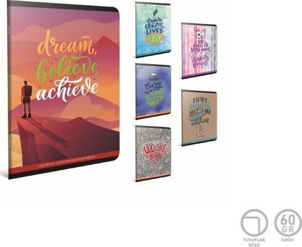 Gıpta Lazy Master Tel Dikişli Karton Kapak Defter A4 80 Yaprak Kareli (4 Lü Paket) 6036 - Image 1