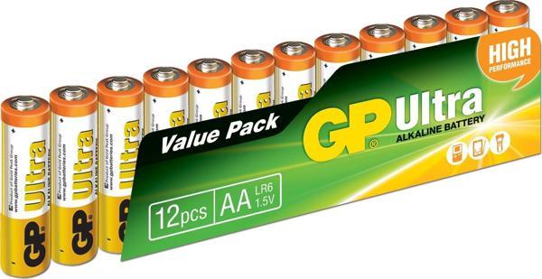 GP R6 AA Boy Ultra Alkalin Kalem Pil 12 Li Paket Gp15Au-Vs12 - Image 1