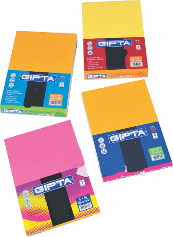 Gıpta Power-50 A4 Renkli Fotokopi Kağıdı 5 Renk X 10 Yaprak (1 Paket) 5112 - Image 1