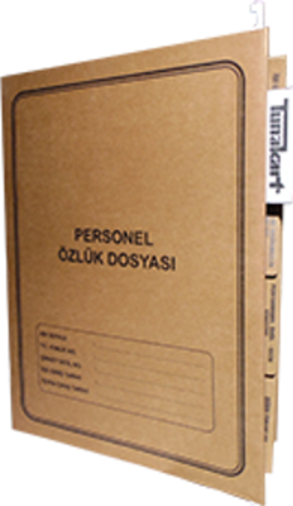 Gülpaş Personel Özlük Dosyası 4 Seperatörlü Askılı Demir Çubuk 21X30 Cm - Image 1
