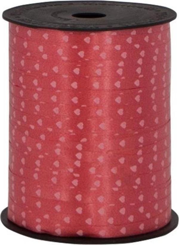 Helvacıoğlu Vagon Rabant (Rafya) 5 Mm X 200 Metre Kalpli Kırmızı 4051 (2 Li Paket) - Image 1