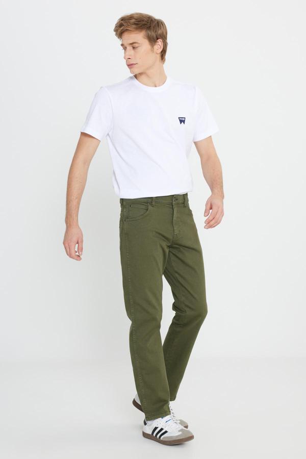 Wrangler Texas Slim Fit Erkek Jean Pantolon W12S004801 - Image 1
