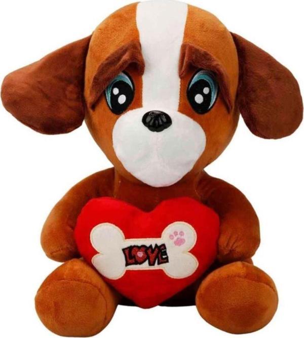 Sunman Oyuncak Kalpli Peluş Köpek 30 cm - Image 1
