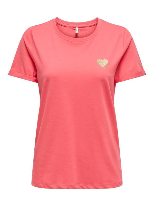 Only Onlkita Life S/S Top Noos Kadın T-shirt 15244714 - Image 1