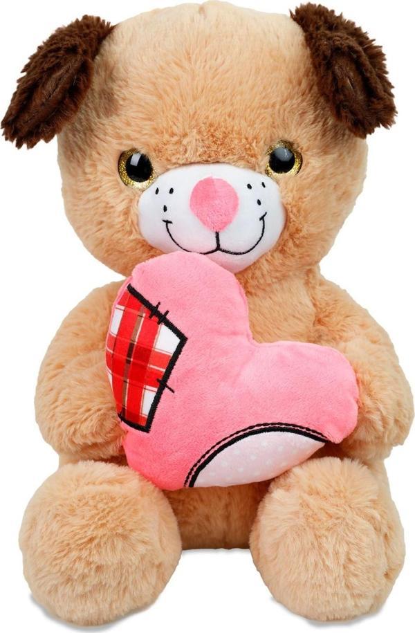 Halley Oyuncak Pembe Burunlu Peluş Hayvanlar 35Cm Pl62560 (Karışık Model 1 Adet) - Image 1