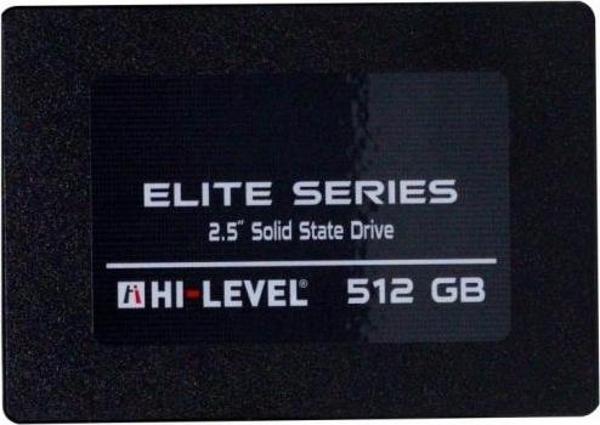 Hi-Level 512Gb Elite Hlv-Ssd30Elt-512G 560-540Mb-S 2.5" Sata3 Ssd Disk + Aparat Ssd Harddisk - Image 1