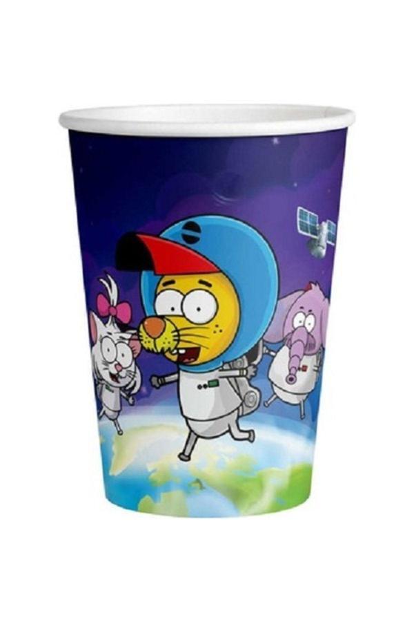 Eventpartystore Kral Şakir Uzay Karton Bardak 8'Li - Image 1