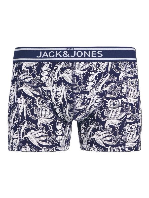 Jack&Jones Jacretro Flower Trunks 3'lü Erkek Boxer 12273135 - Image 1