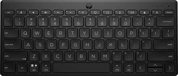 HP 350 692S8Aa Siyah Compact Bluetooth Klavye - Image 1