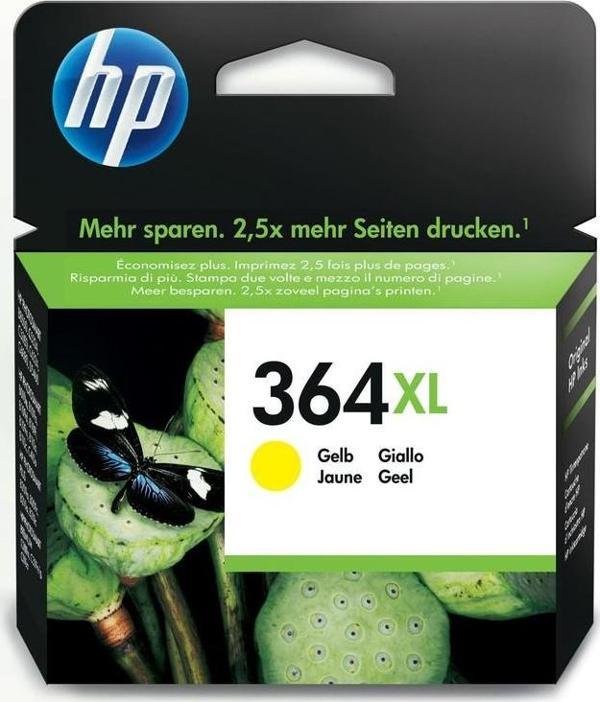 HP 364Xl Yellow Sarı Yüksek Kapasite Cb325Ee - Image 1