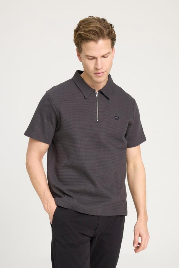 Wrangler Yarım Fermuarlı Erkek Polo T-shirt W7NQ20528633W - Image 1