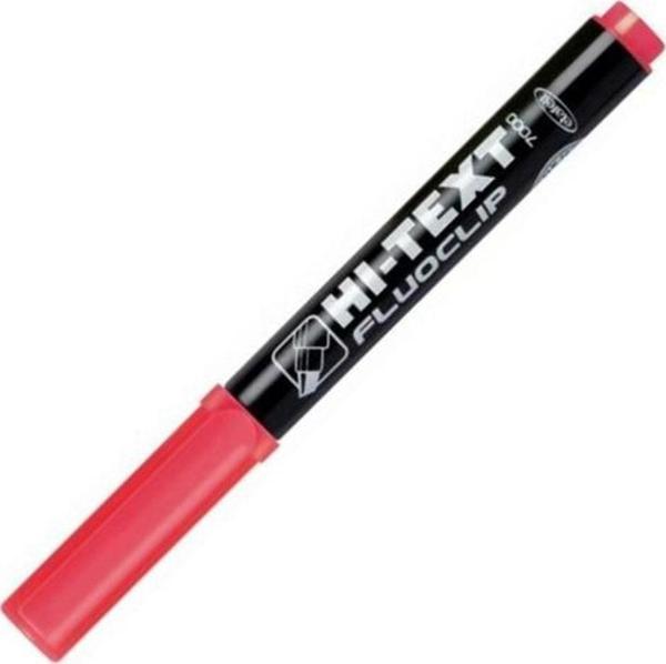 Hi-Text Fosforlu Kalem (İşaret Kalemi) Pembe Kalem Tipi 7000 (20 Li Paket) - Image 1