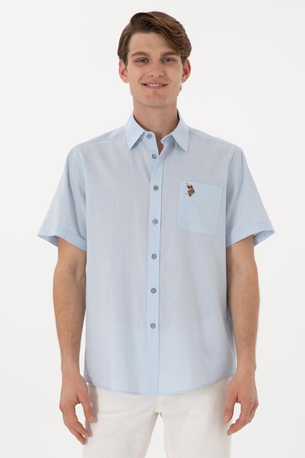 U.S. Polo Assn. Erkek Kısa Kollu Gömlek 2082772 - Image 1