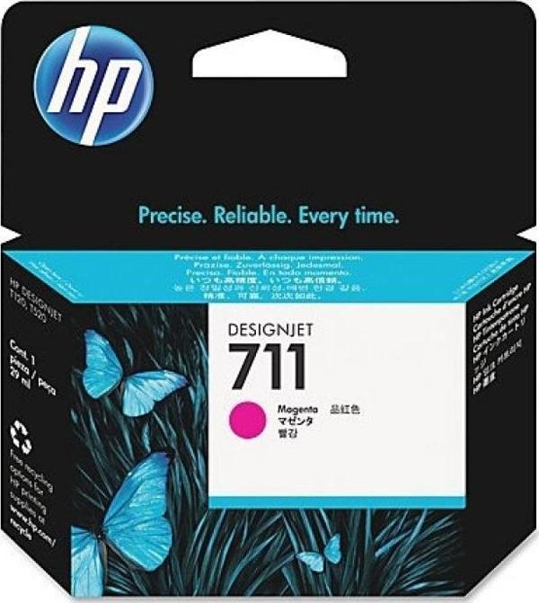 HP 711 Magenta Kırmızı 29Ml Plotter Kartuşu Cz131A - Image 1