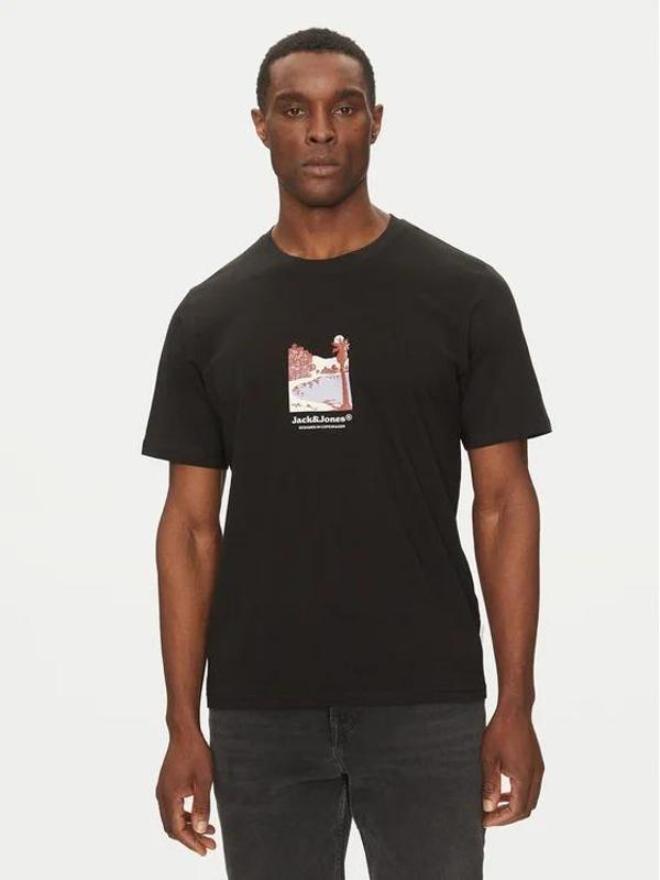 Jack&Jones Jorsplit Graphic Front Tee Erkek T-shirt 12273000 - Image 1