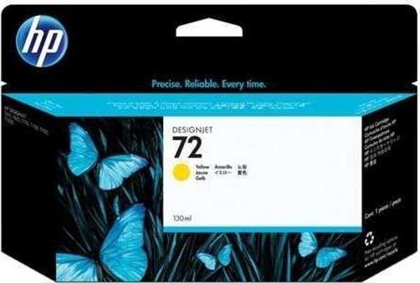 HP 72 Yellow Sarı 130Ml Plotter Kartuşu C9373A - Image 1