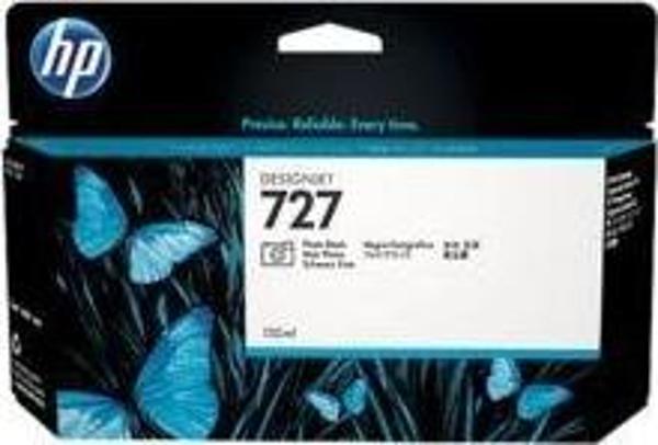 HP 727 Photo Black Foto Siyah 130Ml Plotter Kartuşu B3P23A - Image 1