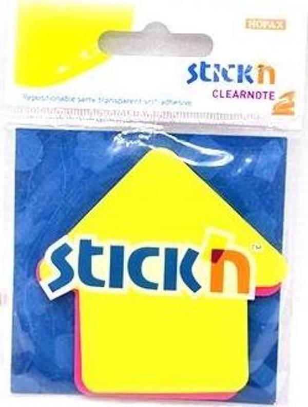 Hopax Stickn Yapışkanlı Not Kağıdı 76X76Mm Ok Neon 60 Yaprak - Image 1