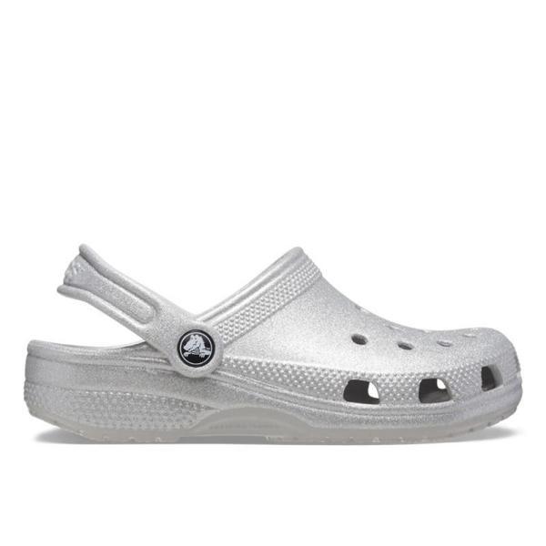 Crocs Classic Glitter Clog Kız Çocuk Terlik - Image 1