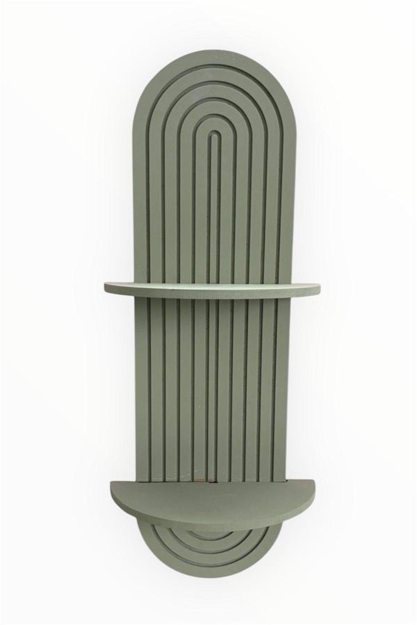 Semplice Ihlamur Yeşili Dekoratif Duvar Rafı 54x16 Cm - Image 1