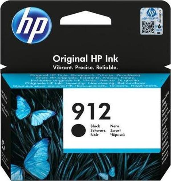 HP 912 Black Siyah Kartuş 3Yl80A - Image 1