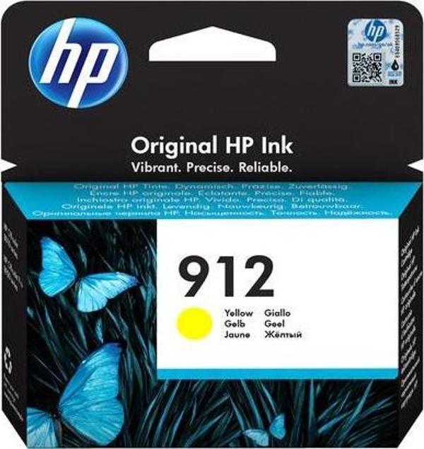 HP 912 Yellow Sarı Kartuş 3Yl79A - Image 1