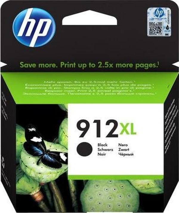 HP 912Xl Yüksek Kapasite Black Siyah Kartuş 3Yl84A - Image 1